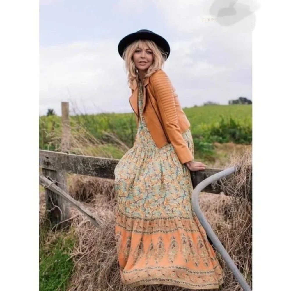 Spell & the Gypsy Collective Delirium Maxi Dress NWOT